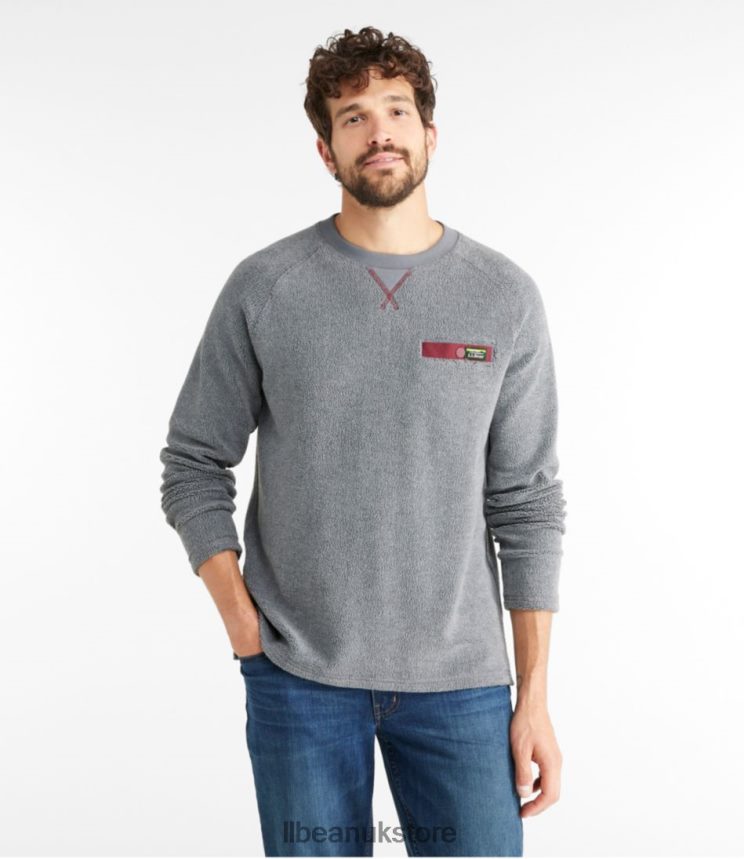 Clothing L.L.Bean Tumbled Sherpa Platinum Men 0VRR664962