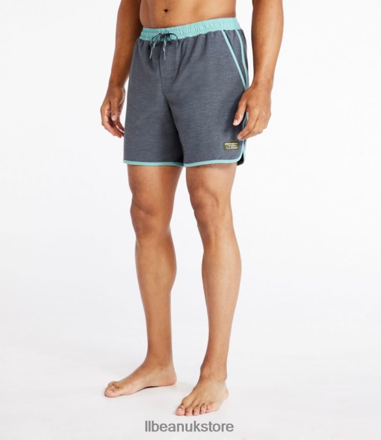 Clothing L.L.Bean All-Adventure Swim Shorts Carbon Navy Men 0VRR663286
