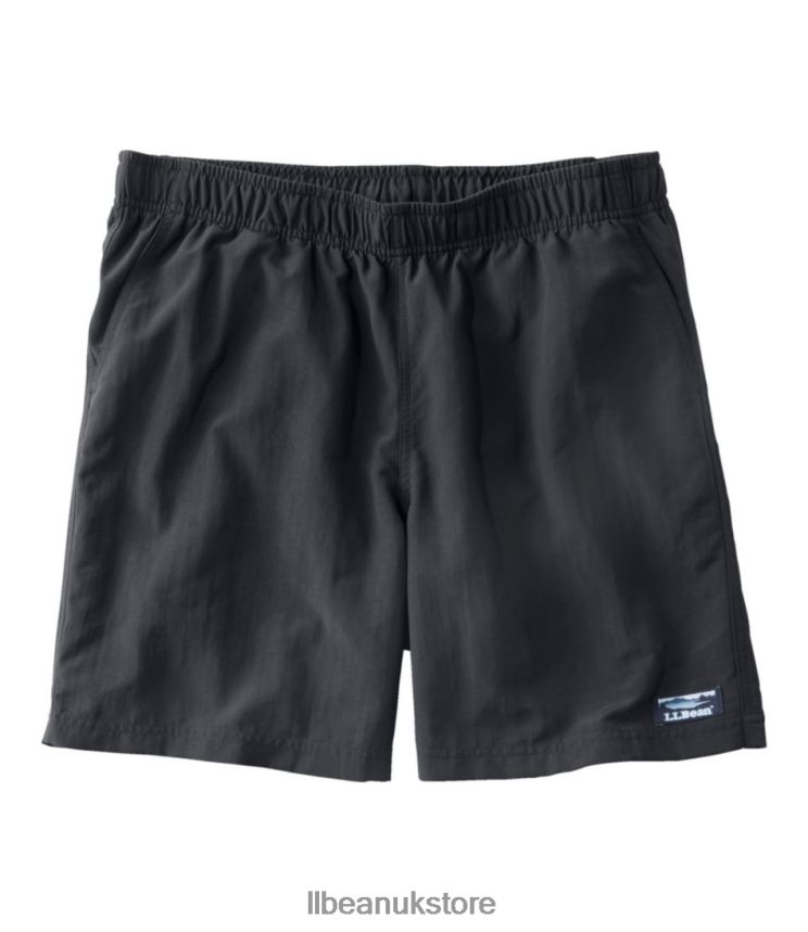 Clothing L.L.Bean Classic Supplex Sport Shorts Black Men 0VRR666929