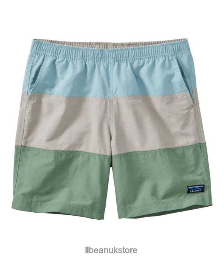 Clothing L.L.Bean Classic Supplex Sport Shorts Blue Quartz/Woodsmoke/Light Everglade Men 0VRR664781