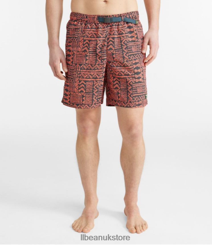 Clothing L.L.Bean Classic Supplex Sport Shorts Ember Geo Men 0VRR66483