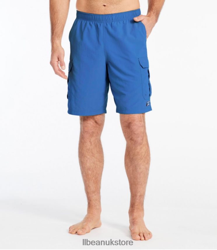 Clothing L.L.Bean Classic Supplex Sport Shorts Iron Blue Men 0VRR664716
