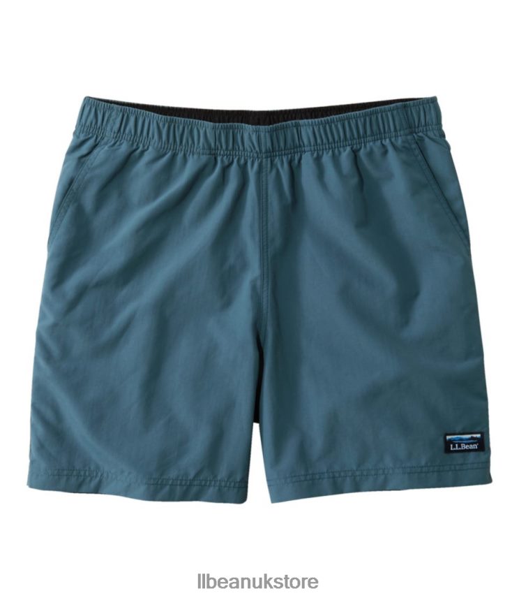 Clothing L.L.Bean Classic Supplex Sport Shorts Iron Blue Men 0VRR666474