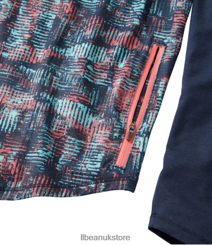 Clothing L.L.Bean Comfort Cycling Jersey Classic Navy Geo Print/Classic Navy Men 0VRR66595