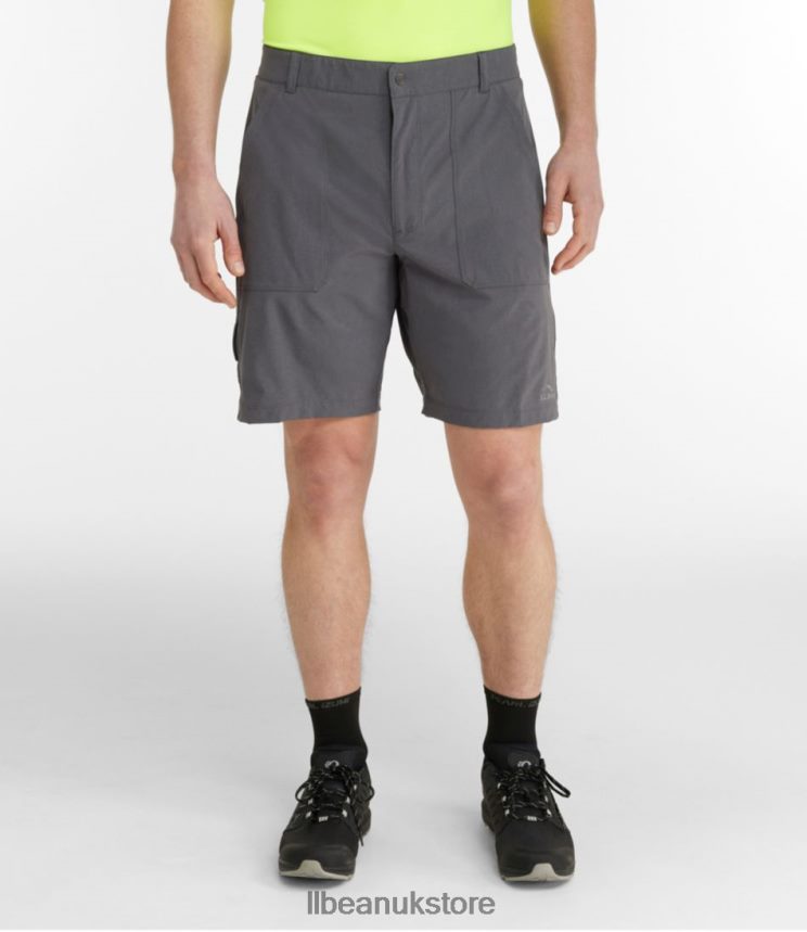 Clothing L.L.Bean Comfort Cycling Shorts with Liner Alloy Gray Men 0VRR66425