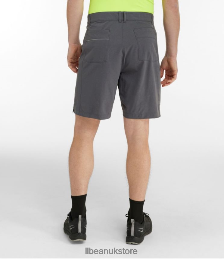 Clothing L.L.Bean Comfort Cycling Shorts with Liner Alloy Gray Men 0VRR66425