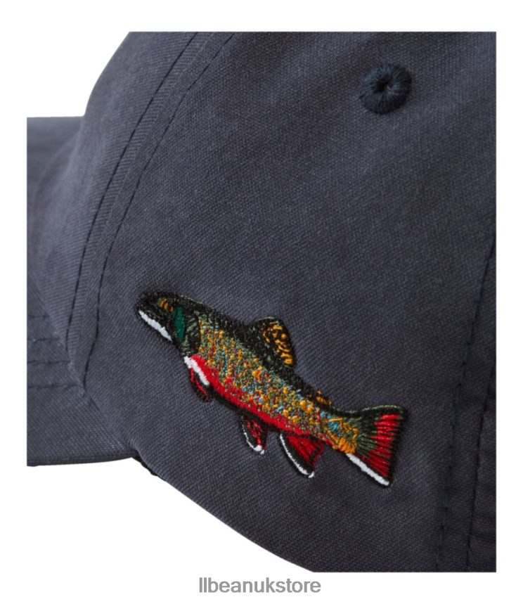 Fishing L.L.Bean Maine Inland Fisheries and Wildlife Baseball Cap Blue Men 0VRR66137