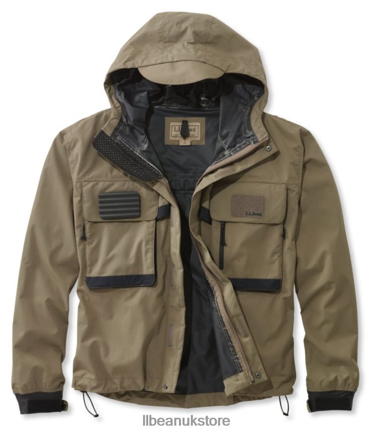 Fishing L.L.Bean Emerger II Wading Jacket Ash Men 0VRR66892