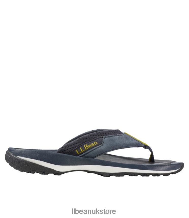 Footwear L.L.Bean Swift River Sport Flip-Flops Carbon Navy Men 0VRR661089