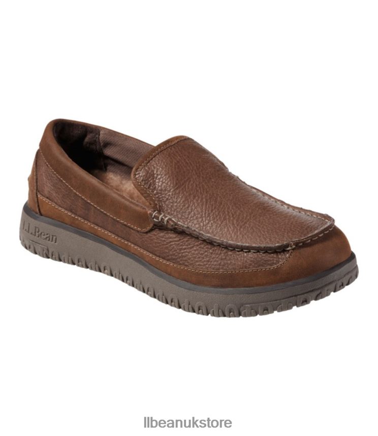 Footwear L.L.Bean All Week Slipper Mocs Dark Brown Men 0VRR665163