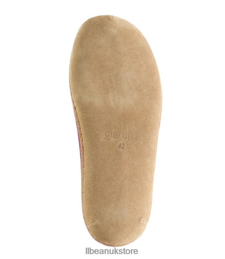 Footwear L.L.Bean Glerups Wool Slippers Cranberry Men 0VRR665201