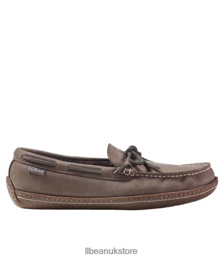Footwear L.L.Bean Handsewn Slippers Graphite Men 0VRR66958