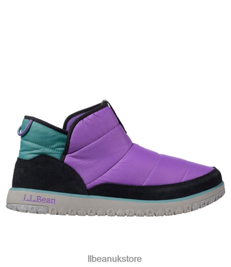 Footwear L.L.Bean Mountain Classic Quilted Ankle Boots Black/Bright Purple Men 0VRR666100