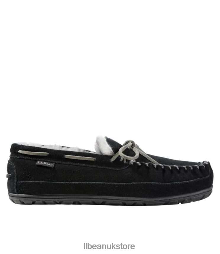 Footwear L.L.Bean Wicked Good Moccasins Black Men 0VRR665147
