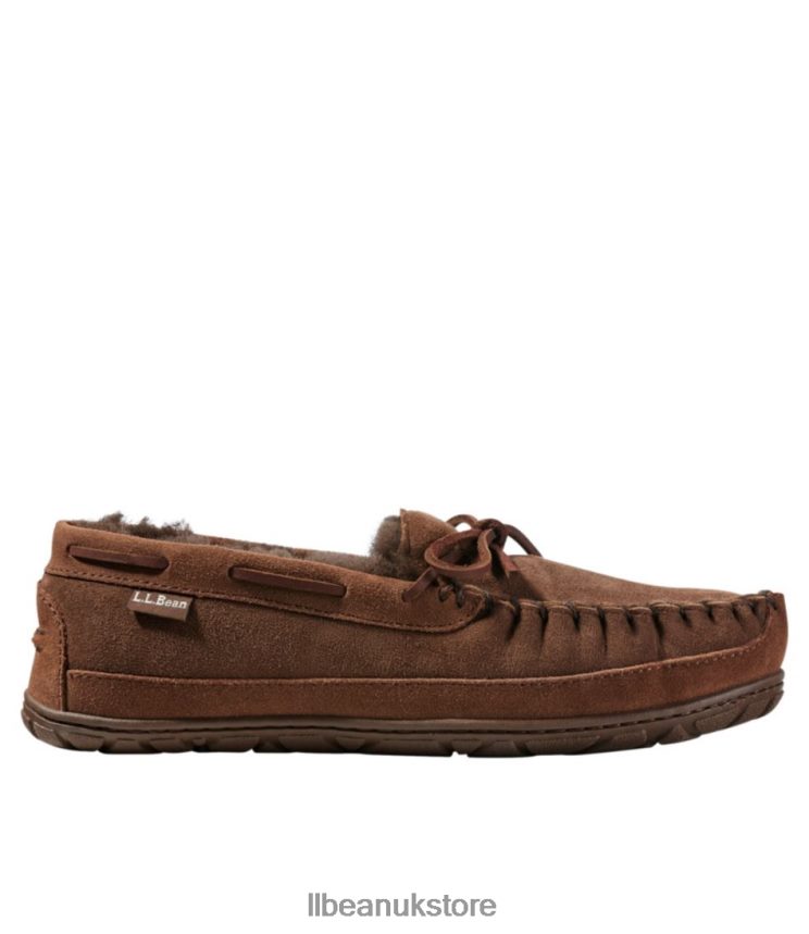Footwear L.L.Bean Wicked Good Moccasins Chocolate Brown Men 0VRR667061