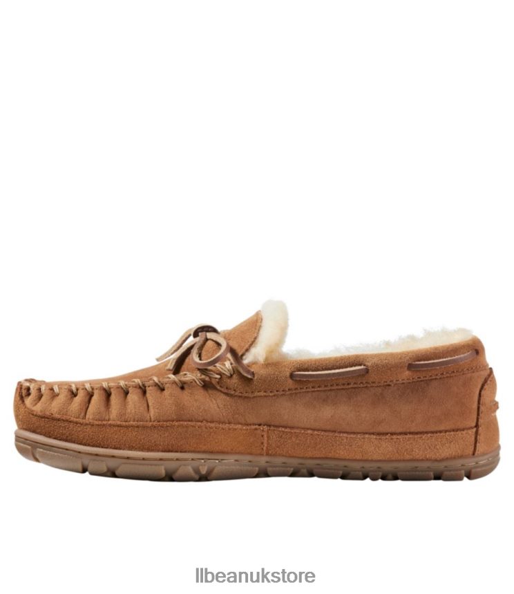 Footwear L.L.Bean Wicked Good Moccasins Chocolate Brown Men 0VRR667061