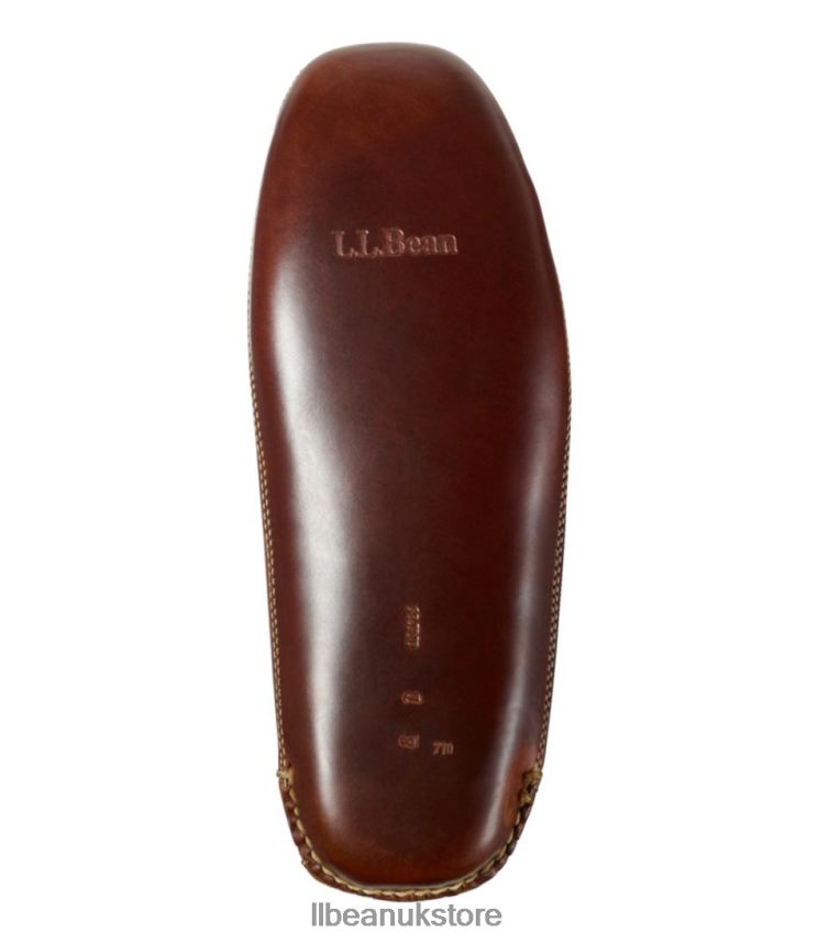 Footwear L.L.Bean x Double L Leather Double-Sole Slippers Brown Men 0VRR66969