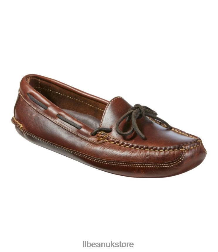 Footwear L.L.Bean x Double L Leather Double-Sole Slippers Brown Men 0VRR66969