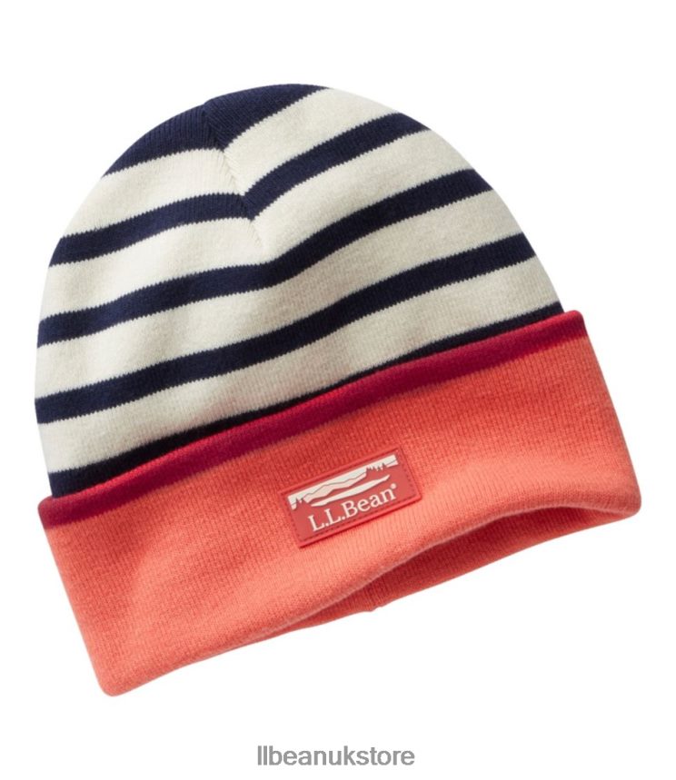 Accessories L.L.Bean Beanie Cream/Navy Men 0VRR663467
