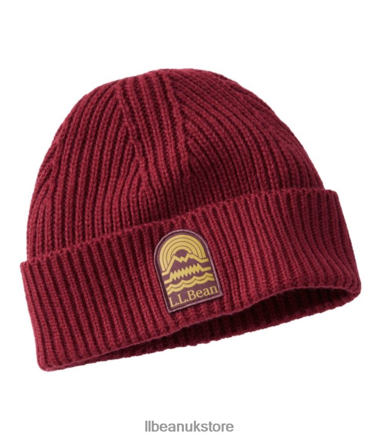 Accessories L.L.Bean Beanie Red Wine Men 0VRR66742