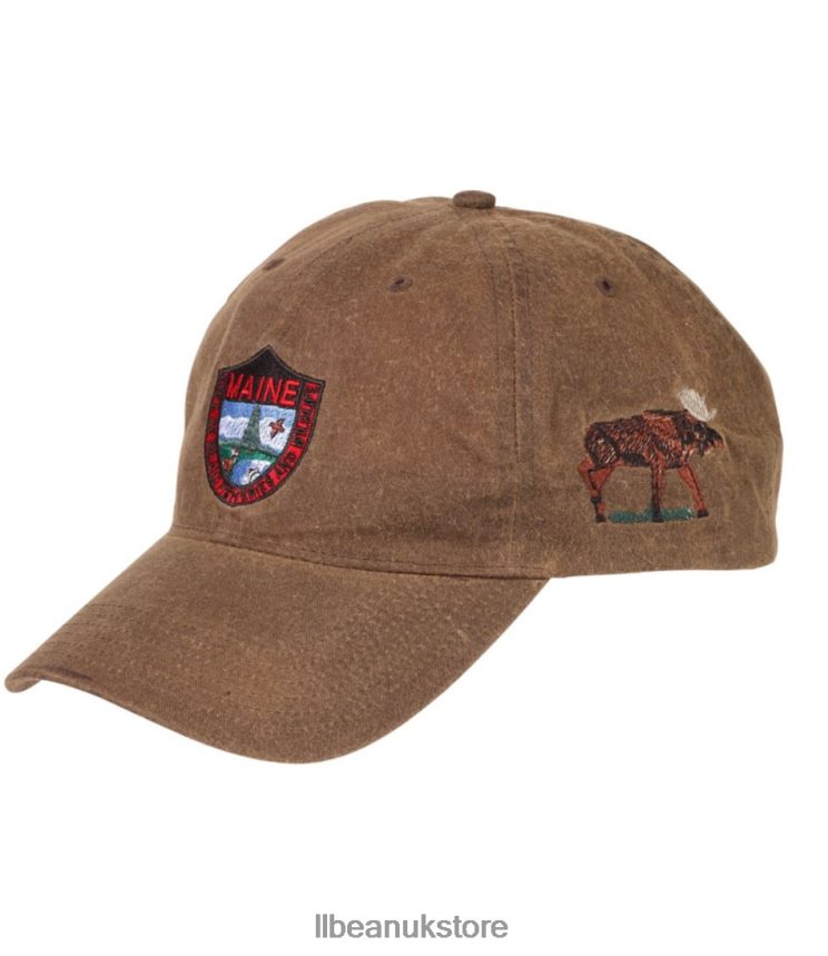 Outdoor Equipment L.L.Bean MIF&W Waxcloth Hat Brown Men 0VRR66780