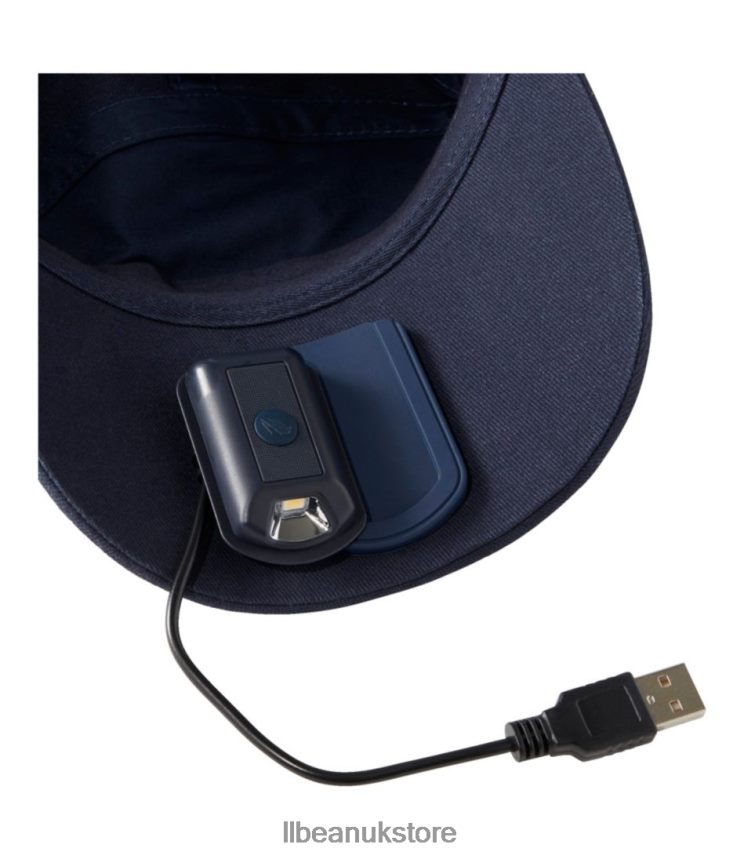 Outdoor Equipment L.L.Bean Pathfinder Rechargeable LED Cap Navy Men 0VRR664056
