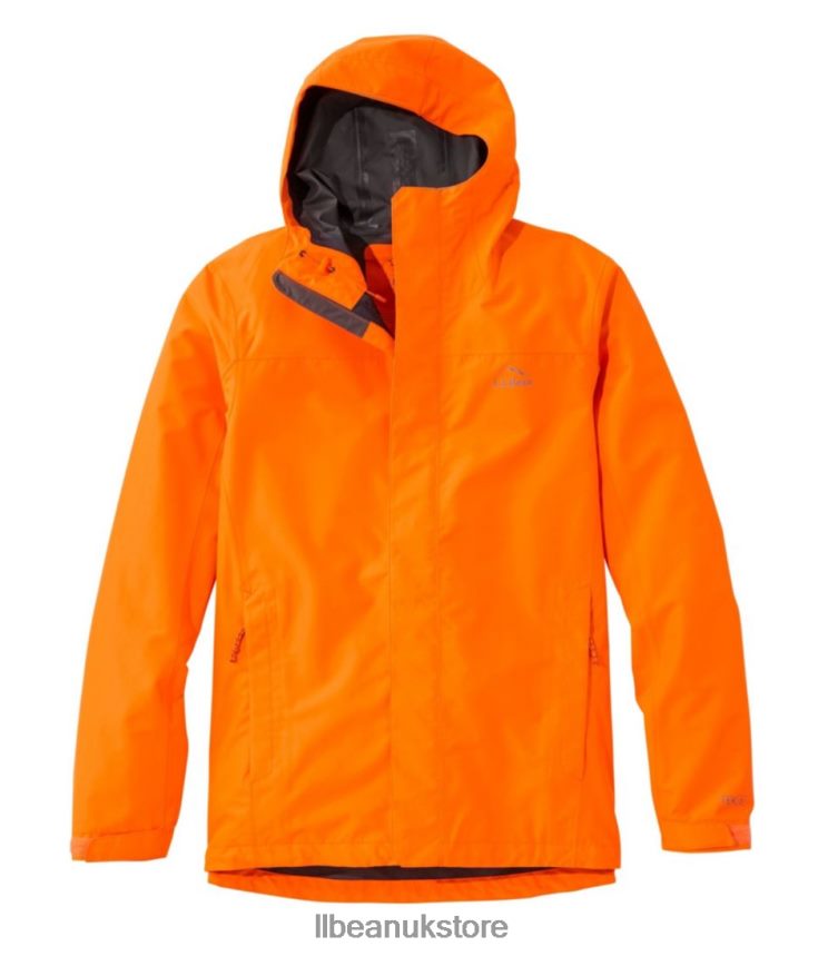 Outdoor Equipment L.L.Bean Northwoods Rain Jacket Hunter Orange Men 0VRR663447