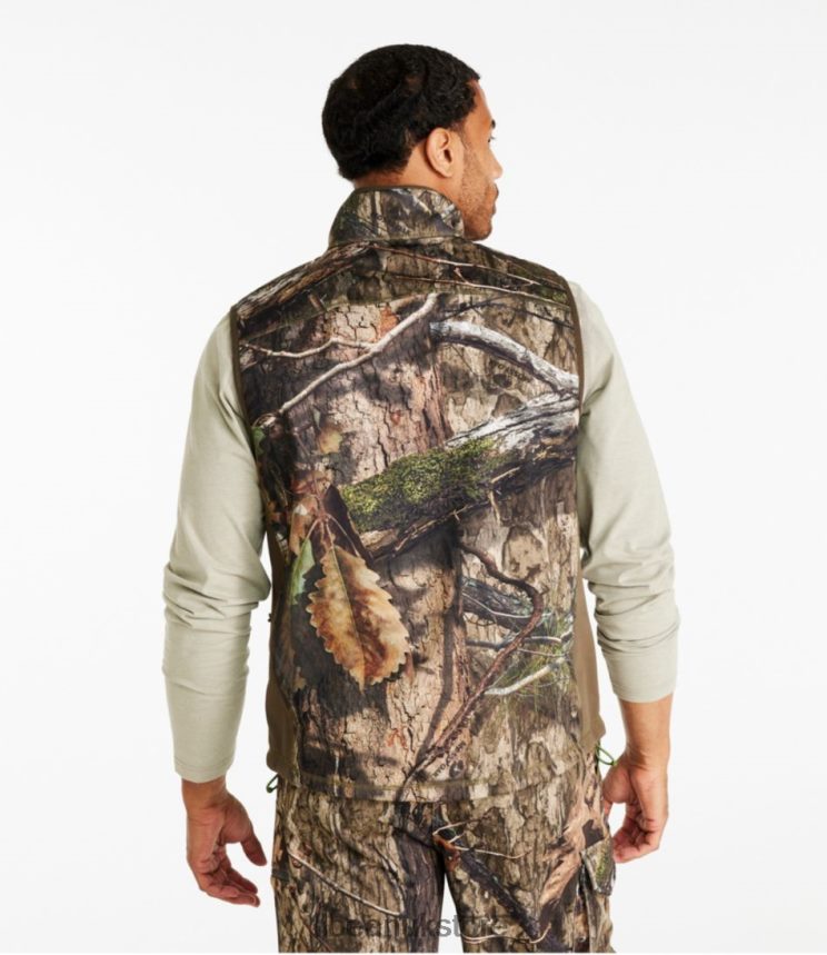 Outdoor Equipment L.L.Bean Ridge Runner Soft-Shell Vest Mossy Oak Country DNA Men 0VRR661878