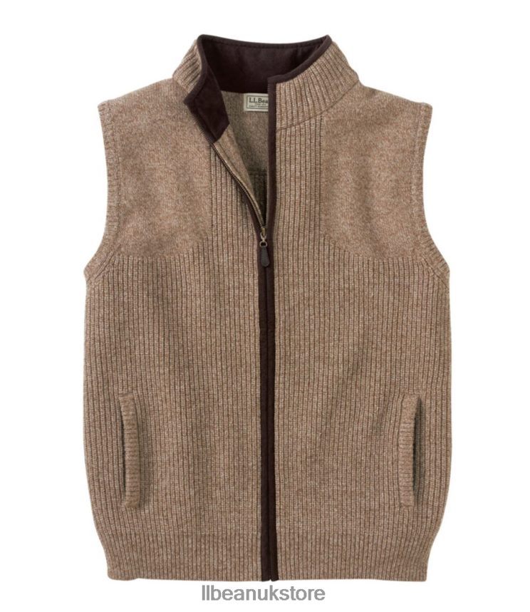Outdoor Equipment L.L.Bean Waterfowl Sweater Vest Sable Men 0VRR663936