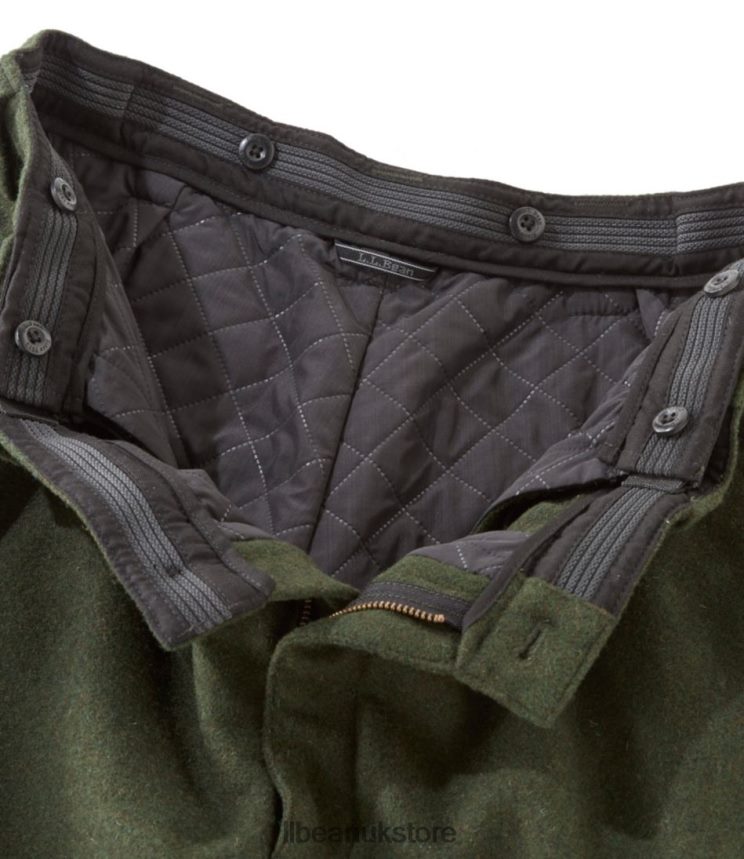 Outdoor Equipment L.L.Bean Maine Guide Wool Pants with PrimaLoft Loden Men 0VRR66790