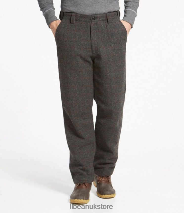 Outdoor Equipment L.L.Bean Maine Guide Wool Pants with PrimaLoft Malone Men 0VRR66805