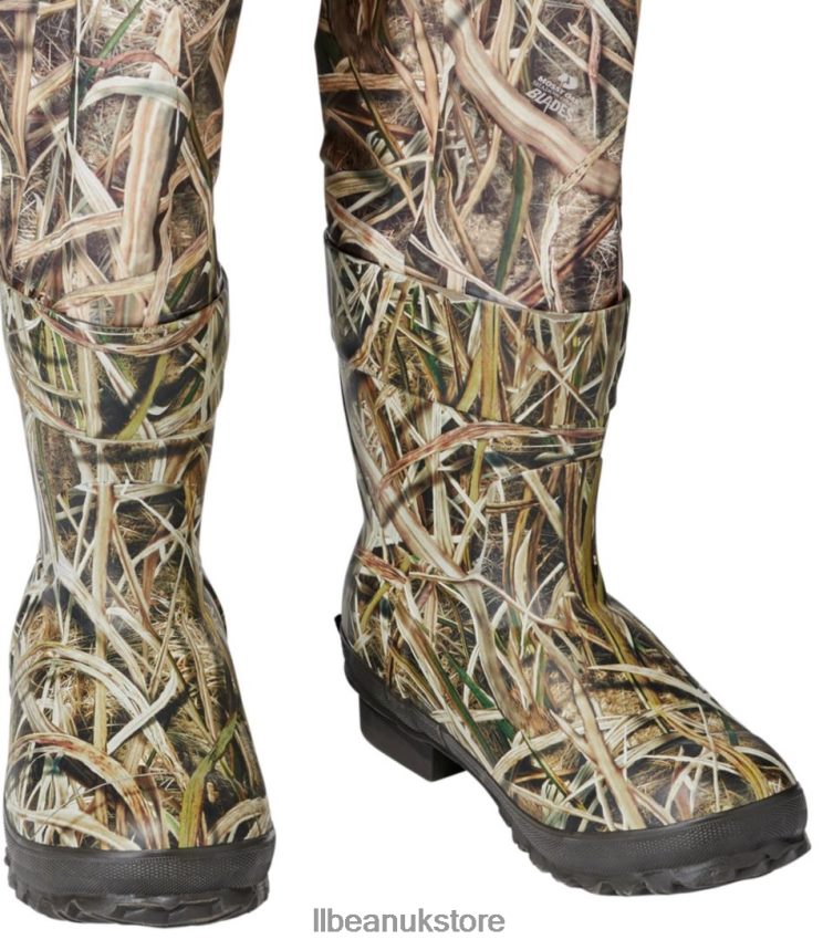 Outdoor Equipment L.L.Bean Apex Waterfowl Bootfoot Waders with Super Seam Technology Mossy Oak Shadow Grass Blades Men 0VRR661537