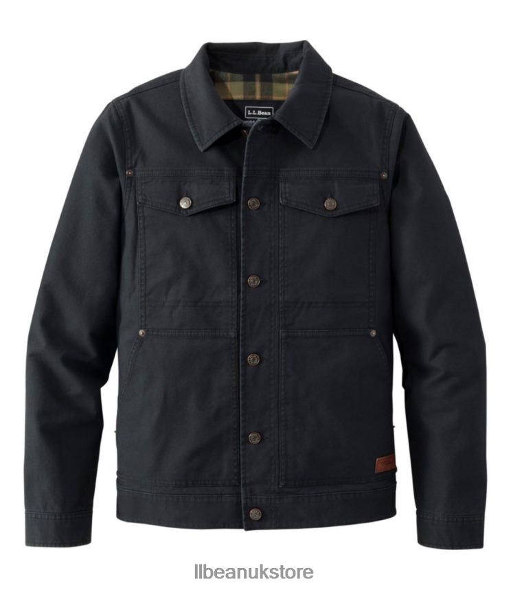 Outerwear L.L.Bean BeanFlex Utility Trucker Jacket Black Men 0VRR663345