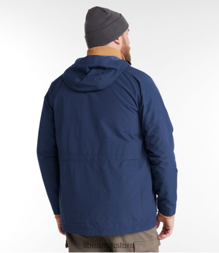 Outerwear L.L.Bean Mountain Classic Water-Resistant Jacket Nautical Navy Men 0VRR66519