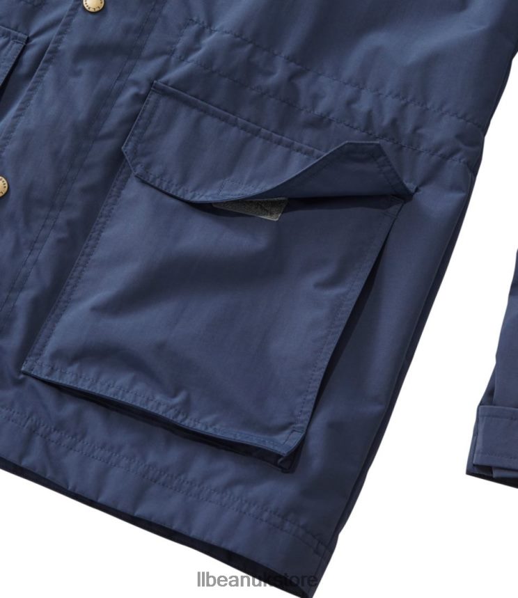 Outerwear L.L.Bean Mountain Classic Water-Resistant Jacket Nautical Navy Men 0VRR66519