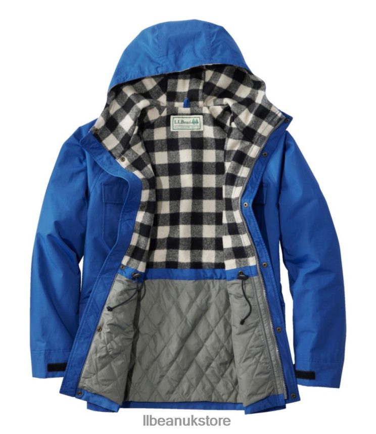 Outerwear L.L.Bean Original Baxter State Parka '82 Storm Blue/Black Forest Green Men 0VRR663456