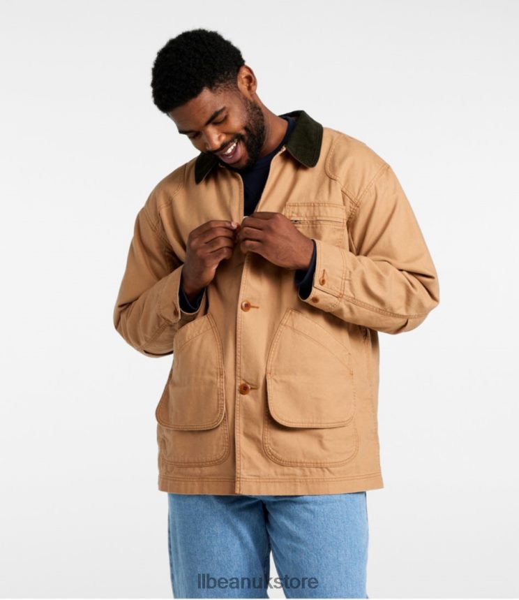 Outerwear L.L.Bean Original Field Coat with Wool/Nylon Liner Saddle Men 0VRR663438