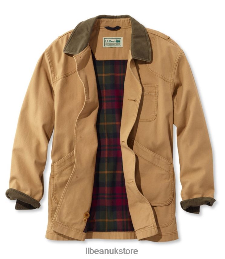 Outerwear L.L.Bean Original Field Coat with Wool/Nylon Liner Saddle Men 0VRR663438