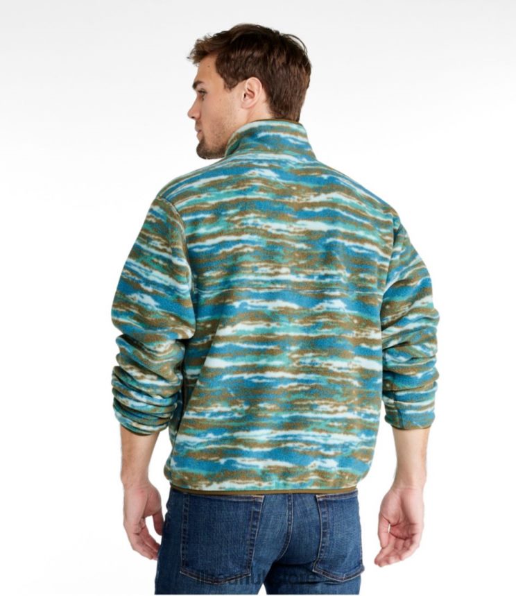 Outerwear L.L.Bean Classic Fleece Pullover Ember Geo Men 0VRR66868