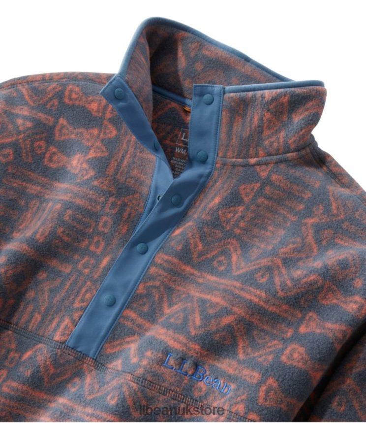 Outerwear L.L.Bean Classic Fleece Pullover Ember Geo Men 0VRR66868