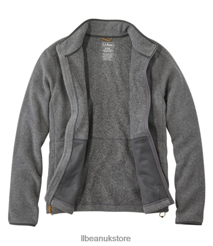 Outerwear L.L.Bean Mountain Classic Fleece Jacket Charcoal Heather Men 0VRR666572