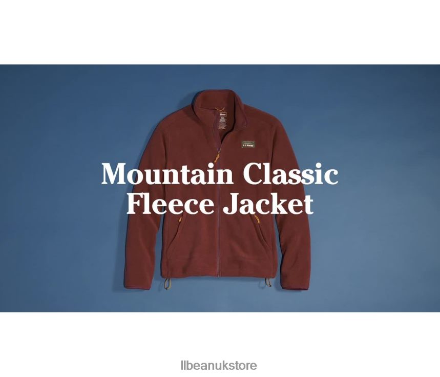 Outerwear L.L.Bean Mountain Classic Fleece Jacket Rain Forest Men 0VRR666988