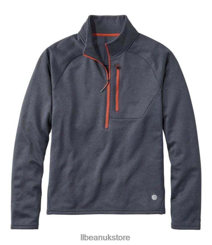 Outerwear L.L.Bean Mountain Fleece Carbon Navy Men 0VRR666681