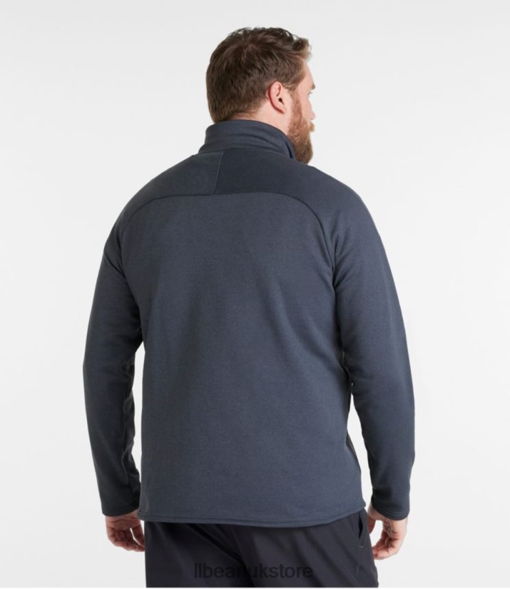 Outerwear L.L.Bean Mountain Fleece Carbon Navy Men 0VRR666681