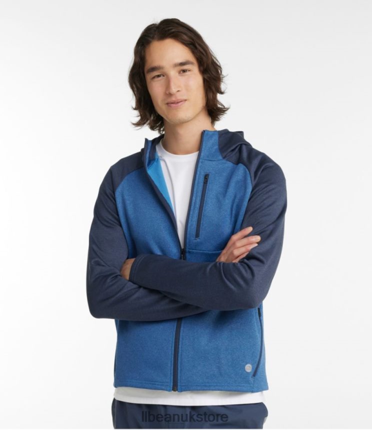 Outerwear L.L.Bean Mountain Fleece Full-Zip Hoodie Alloy Gray/Woodsmoke Men 0VRR664941