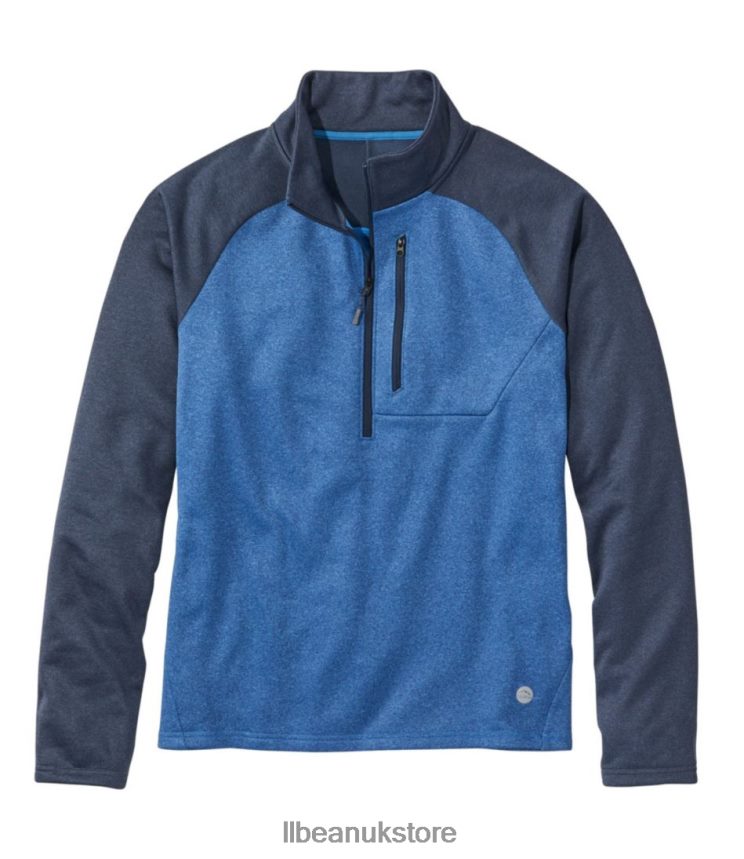 Outerwear L.L.Bean Mountain Fleece Half-Zip Carbon Navy/Marine Blue Men 0VRR663422