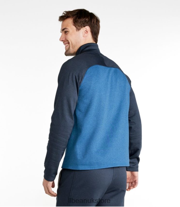 Outerwear L.L.Bean Mountain Fleece Half-Zip Carbon Navy/Marine Blue Men 0VRR663422