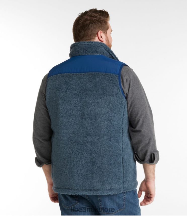 Outerwear L.L.Bean Sherpa Vest Storm Blue Men 0VRR66524