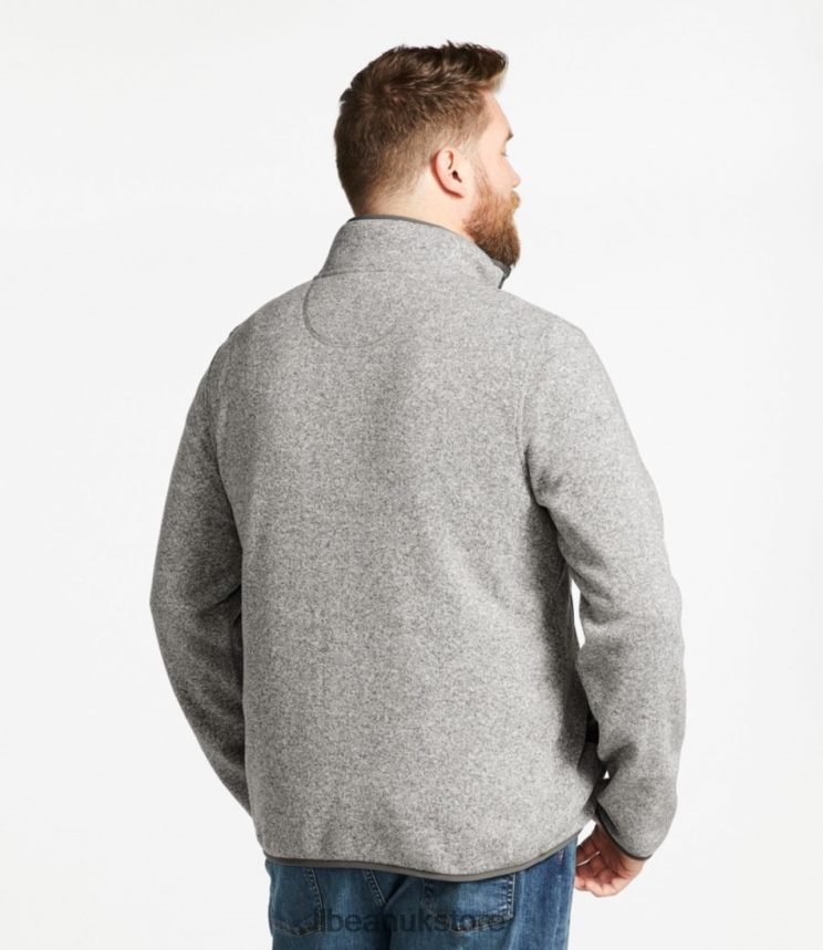 Outerwear L.L.Bean Sweater Fleece Pullover Iron Blue Men 0VRR667055