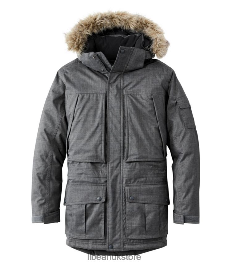 Outerwear L.L.Bean Baxter State Parka Charcoal Heather Men 0VRR666057